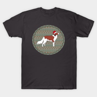 Christmas Card Kooiker Dog T-Shirt